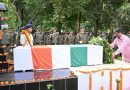 राज्यपाल सीपी राधाकृष्णन एवं मुख्यमंत्री हेमन्त सोरेन ने माओवादियों द्वारा किए गए आईईडी ब्लास्ट में शहीद जवान राजेश कुमार को दी श्रद्धांजलि