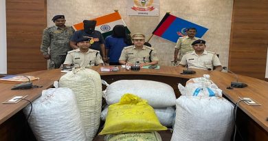 रामगढ़ में गाड़ी के डाला से 128 किलो डोडा के साथ दो गिरफ्तार, ट्रक भी जब्त