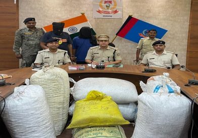 रामगढ़ में गाड़ी के डाला से 128 किलो डोडा के साथ दो गिरफ्तार, ट्रक भी जब्त
