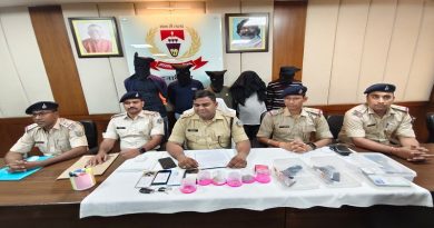 हजारीबाग में डकैती की योजना बनाने वाले पांच बदमाश हथियारों सहित गिरफ्तार