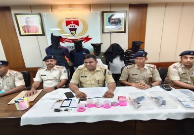 हजारीबाग में डकैती की योजना बनाने वाले पांच बदमाश हथियारों सहित गिरफ्तार