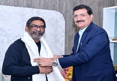 CM हेमन्त सोरेन से PVNL के CEO ने की भेंट, 800 मेगावाट की एक यूनिट से व्यवसायिक बिजली उत्पादन शुरू होने में राज्य सरकार से मिले सहयोग के लिए मुख्यमंत्री के प्रति जताया आभार 