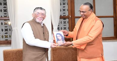 राज्यपाल संतोष कुमार गंगवार पहुंचे रांची के अतिप्रतिष्ठित आध्यात्मिक स्थल योगदा सत्संग आश्रम, हुए आत्मविभोर