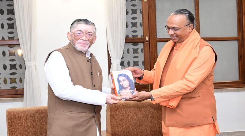 राज्यपाल संतोष कुमार गंगवार पहुंचे रांची के अतिप्रतिष्ठित आध्यात्मिक स्थल योगदा सत्संग आश्रम, हुए आत्मविभोर