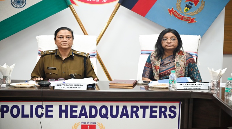 वंदना दादेल तथा तदाशा मिश्र की संयुक्त अध्यक्षता में DGsP/IGsP Conference 2025 के मद्देनजर Debriefing हेतु राज्य स्तरीय समीक्षा बैठक संपन्न