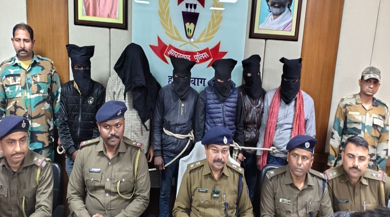 हजारीबाग पुलिस को बड़ी सफलता, अन्तरराज्यीय वाहन चोरी गिरोह का पर्दाफाश, छः शातिर वाहन चोर गिरफ्तार