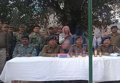 डालटनगंज में 875 पेटी अवैध अंग्रेजी शराब के साथ एक ट्रक जब्त, तीन अभियुक्त गिरफ्तार