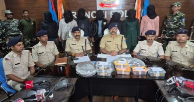 रांची के पिठौरिया थाना क्षेत्र में ग्रिड सब-स्टेशन में डकैती की घटना का उद्भेदन, सात गिरफ्तार, सामान बरामद