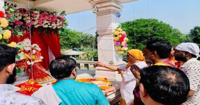 अच्छा प्रयासः जमशेदपुर के श्री लक्ष्मीनारायण मंदिर परिसर में गोसेवा केंद्र और सनातन सदन का सरयू राय ने किया भूमिपूजन