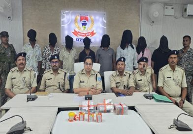 पलामू पुलिस ने अपहरण मामले में की त्वरित कार्रवाई, आठ अपराधी गिरफ्तार, हथियार एवं वाहन बरामद