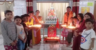 धूमधाम से मनीं रांची के देवी मंडप रोड सरोवर नगर में स्थित सूर्य मंदिर में हनुमान जन्मोत्सव