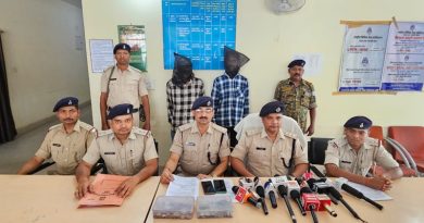 रांची के लालपुर थानान्तर्गत पिछले दिनों घर का ताला तोड़कर किये गये चोरी मामले में दो गिरफ्तार, चोरी के सामान बरामद