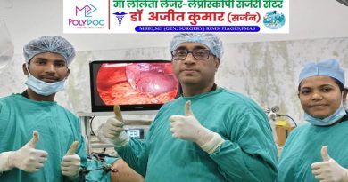 महानगरों में मिलनेवाली लैप्रोस्कोपिक तकनीक वाली सुविधा अब रांची में भी, डॉ अजीत ने 20 सेंटीमीटर की तिल्ली को दो सेमी से भी छोटे छेद से किया निकाल बाहर