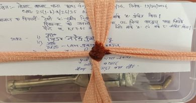 रांची पुलिस ने खादगढ़ा बस स्टैंड के पास में खड़ी कार को किया जब्त, कार से लोडेड देशी रिवाल्वर बरामद