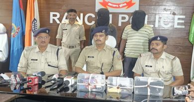 रांची के ओरमांझी थाना क्षेत्र से टीपीसी संगठन के नाम पर वसूली करनेवाले दो उग्रवादी रांची पुलिस के हत्थे चढ़े