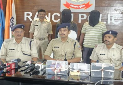 रांची के ओरमांझी थाना क्षेत्र से टीपीसी संगठन के नाम पर वसूली करनेवाले दो उग्रवादी रांची पुलिस के हत्थे चढ़े