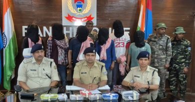 डोरण्डा थानान्तर्गत वाजपेयी पथ के बंद घर में चोरी करनेवाले सारे सात अपराधियों को रांची पुलिस ने किया गिरफ्तार, जेवरात बरामद