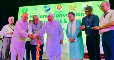 दो दिवसीय राष्ट्रीय नदी पर्वत सम्मेलन का शानदार आगाज, अथर्ववेद की उक्ति को कोट कर बोले राजेंद्र सिंह – हे प्रकृति! जो तुझे नुकसान पहुंचा रहा है, तू उसे नष्ट कर दे