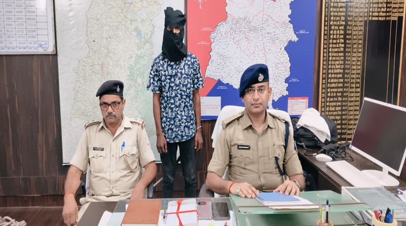 गोड्डा के बाघाकोल गांव से साइबर अपराध में लिप्त एक अपराधी को स्थानीय पुलिस ने किया गिरफ्तार