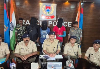रांची में बड़ी आपराधिक घटना की साजिश नाकाम, हथियार के साथ तीन अपराधी गिरफ्तार