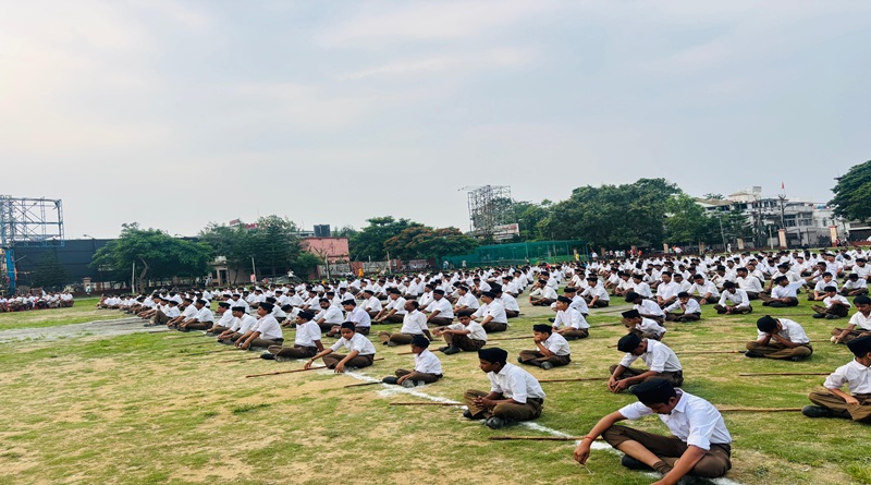 छत्रपति शिवाजी महाराज द्वारा हिंदवी स्वराज की स्थापना के स्मृति में राष्ट्रीय स्वयंसेवक संघ रांची महानगर ने मनाया हिन्दू साम्राज्य दिवस