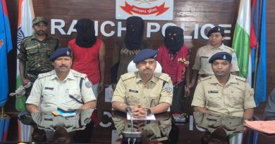 रांची के मांडर में प्रेम प्रसंग में एक युवक की हत्या कराने का असफल प्रयास, पुलिस ने इस कांड में शामिल पांच लोगों को किया गिरफ्तार