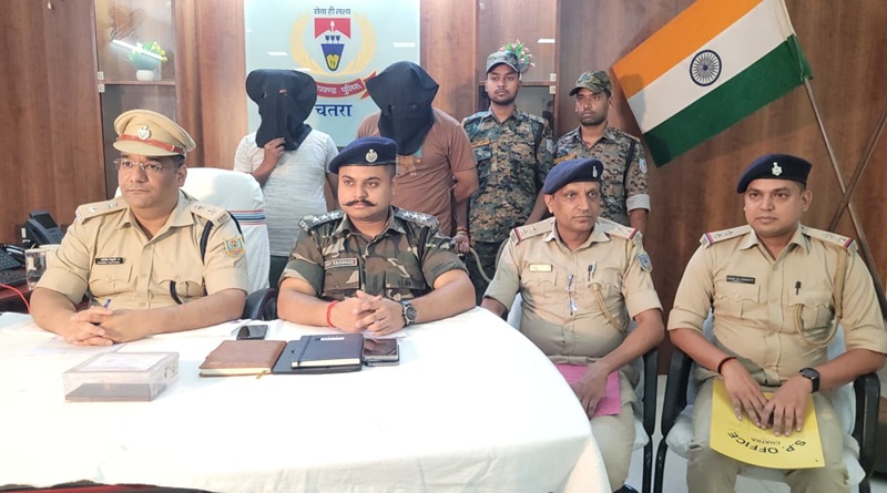 फिरौती और हवाला नेटवर्क से जुड़े दो आरोपी गिरफ्तार, मास्टरमाइंड प्रिंस खान की तलाश जारी
