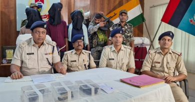 अपराध की योजना बना रहे राहुल दूबे गैंग के तीन अपराधी चतरा पुलिस के हत्थे चढ़े