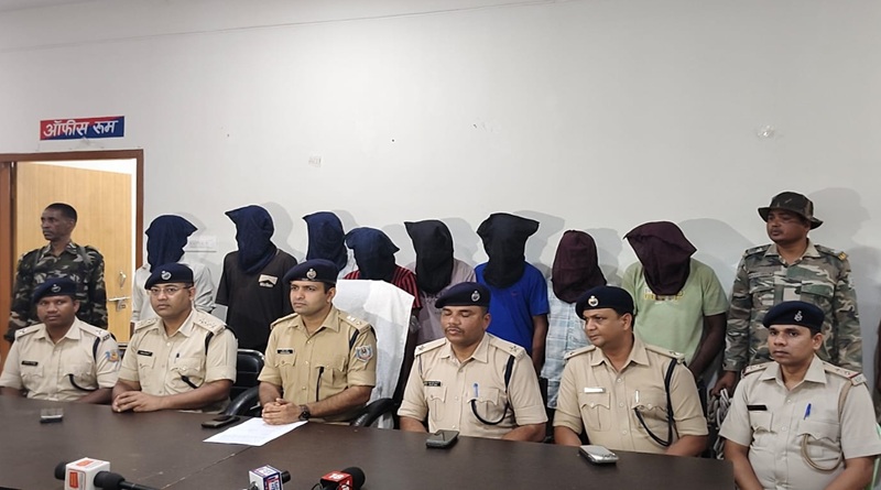 रांची के धुर्वा में वाहन चेकिंग के दौरान मोटरसाइकिल चोर गिरोह का खुलासा, आठ बाइक बरामद