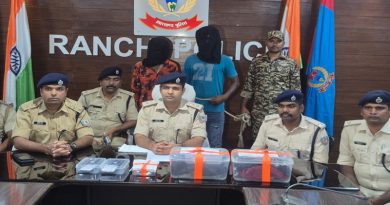 रांची में हुई हत्या, लूट और चोरी की तीन वारदातों का खुलासा, दो गिरफ्तार, दोनों आरोपियों ने तीनों घटनाओं में अपनी संलिप्तता स्वीकारी