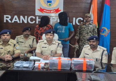 रांची में हुई हत्या, लूट और चोरी की तीन वारदातों का खुलासा, दो गिरफ्तार, दोनों आरोपियों ने तीनों घटनाओं में अपनी संलिप्तता स्वीकारी