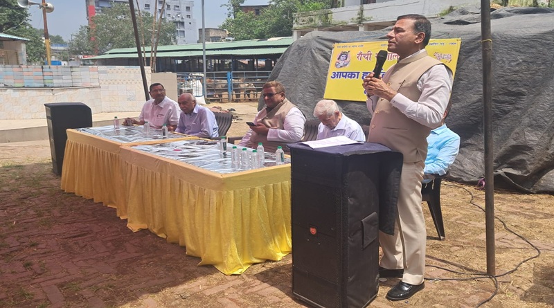 रांची गौशाला न्यास गोकुलधाम में अन्नपूर्णा सेवा के एक वर्ष पूरे होने पर हुआ भव्य आयोजन, समाजसेवियों एवं संस्थाओं को मिला सम्मान