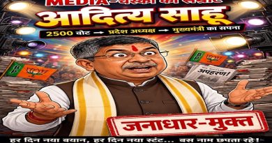 कहीं भाजपा प्रदेश अध्यक्ष “मीडिया-चस्का सिंड्रोम” के शिकार तो नहीं, क्योंकि कल उनके द्वारा किया गया कार्य “मीडिया-प्यास” का चरम उदाहरण