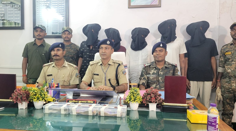 नारकोटिक्स विभाग का स्टाफ बताकर 31.90 लाख रुपये की लूट में शामिल पांच अपराधी गिरफ्तार, SIT ने की कार्रवाई, 70 हजार रुपये व थार बरामद