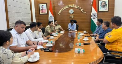 नौ अक्टूबर को रांची JSCA क्रिकेट स्टेडियम में भारत बनाम वेस्टइंडीज के बीच होनेवाले द्वितीय टी-20 अंतरराष्ट्रीय क्रिकेट मैच को लेकर रांची के उपायुक्त ने की उच्चस्तरीय बैठक