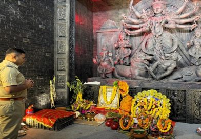दुर्गा पूजा में रांची पुलिस अर्थात् कर्तव्य, आस्था, भक्ति, आराधना, सेवा व सुरक्षा व्यवस्था साथ-साथ